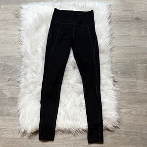 Girlfriend Collective Black High-Waisted Leggings